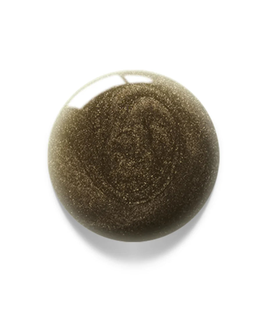 Luxio Fantasy Soak-Off Gel Polish in shimmer, 15ml bottle, with a glossy, shimmering finish for vibrant nail looks.
