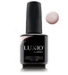 Luxio Soak-Off Gel Polish Flirt with shimmer, 15ml, showing the elegant shimmer finish and sleek bottle design.