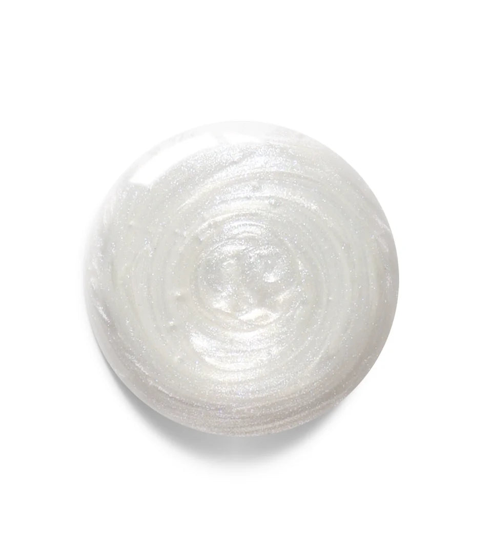 Luxio Soak-Off Gel Polish Halo Pearl swatch showing a shimmering pearl finish in a 15ml bottle