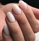 Luxio Soak-Off Gel Polish Haven Sheer in 15ml bottle, featuring a clear, glossy finish for natural-looking nails.