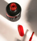 Open bottle of Luxio Soak-Off Gel Polish Heat by Luxio, showing the clear 15ml gel inside