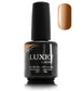 Luxio Gel Polish Impulse soak-off shimmer gel in 15ml bottle, featuring a shiny, reflective finish for manicures.
