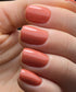 Luxio Gel Polish Inspire soak-off gel in 15ml bottle, featuring a sleek black cap and clear label, designed for professional nail art