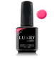 Luxio Soak-Off Gel Polish Irresistible in 15ml bottle, vibrant gel nail polish with smooth application and glossy finish.