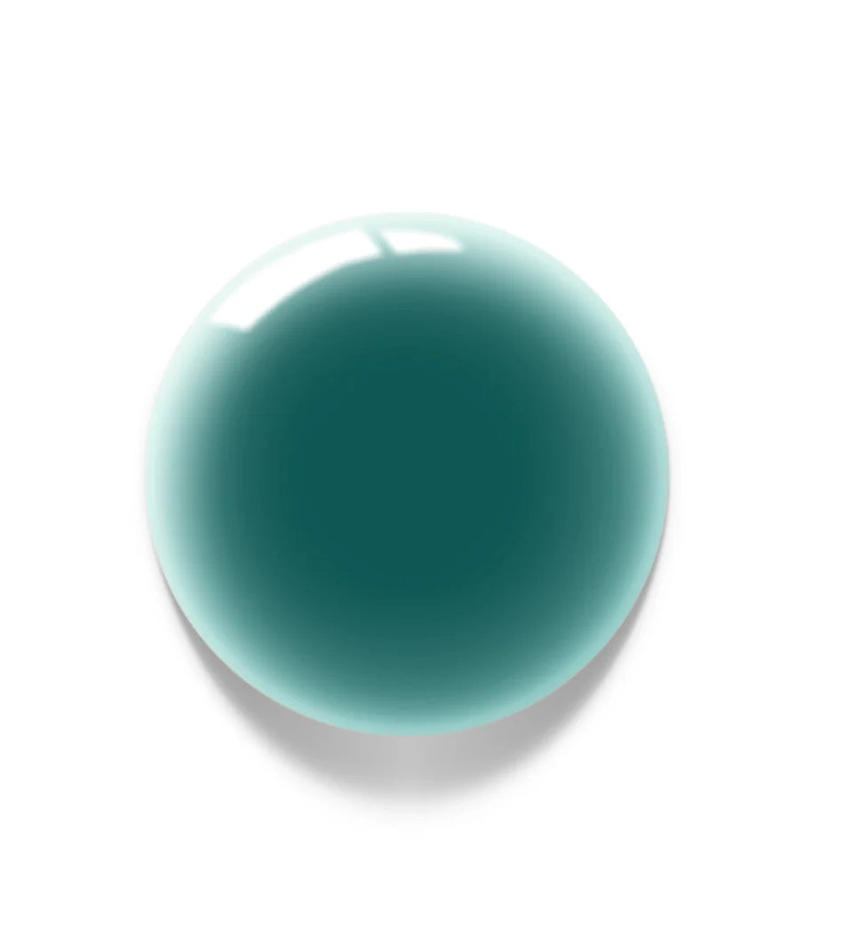Luxio Soak-Off Gel Polish in Jelli Teal, 15ml bottle, showcasing vibrant teal color and sleek Luxio branding.