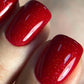 Luxio Luxio Soak-Off Gel Polish Luscious Sparkle 15ml bottle with shimmering gel polish for nails