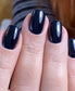 Luxio Luxio Soak-Off Gel Polish Moonlight Sparkle 15ml with shimmering, light blue gel polish in a clear bottle.