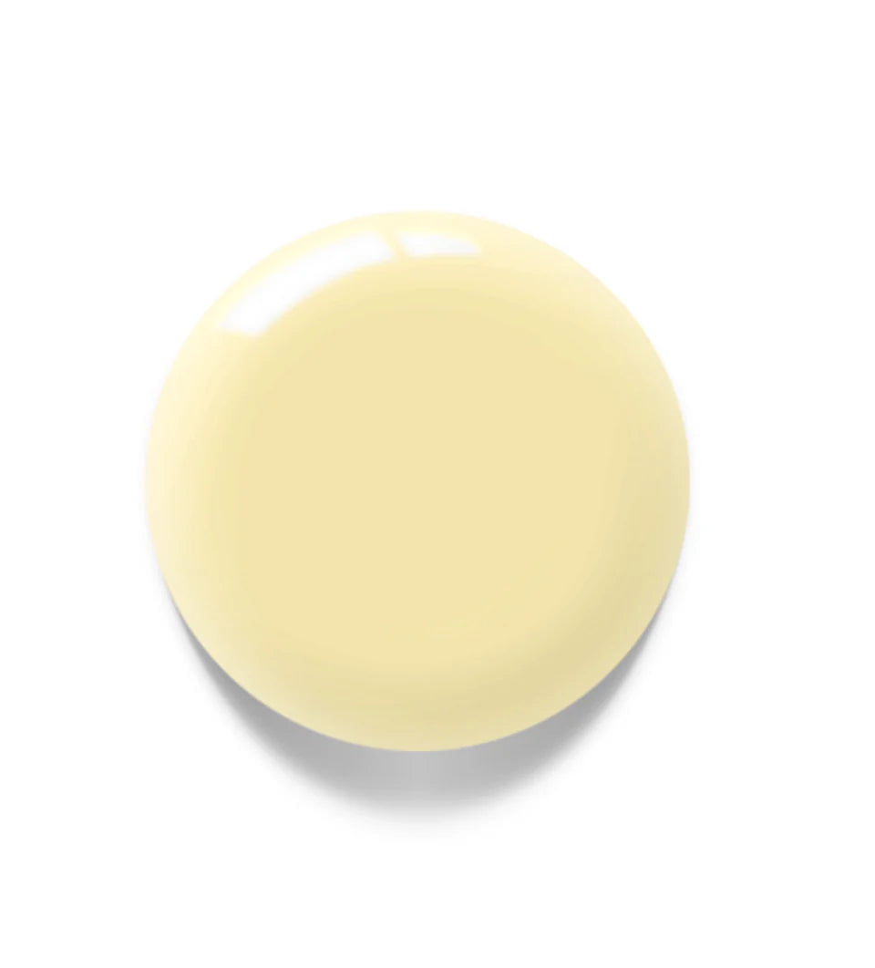 Luxio Soak-Off Gel Polish in Peaceful 15ml bottle, smooth pastel green color, with brand label and gel polish applicator.