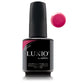 Luxio Soak-Off Gel Polish Persuasion with shimmer, 15ml, showcasing a shimmering gel polish applied on nails.