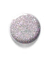 Luxio Soak-Off Gel Polish Pixel glitter swatch in shadow, showing vibrant pink and glittery finish in 15ml bottle.