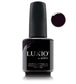 Luxio Soak-Off Gel Polish Poison Nocturne in dark purple, 15ml, TPO-free, with a glossy, rich gel finish.