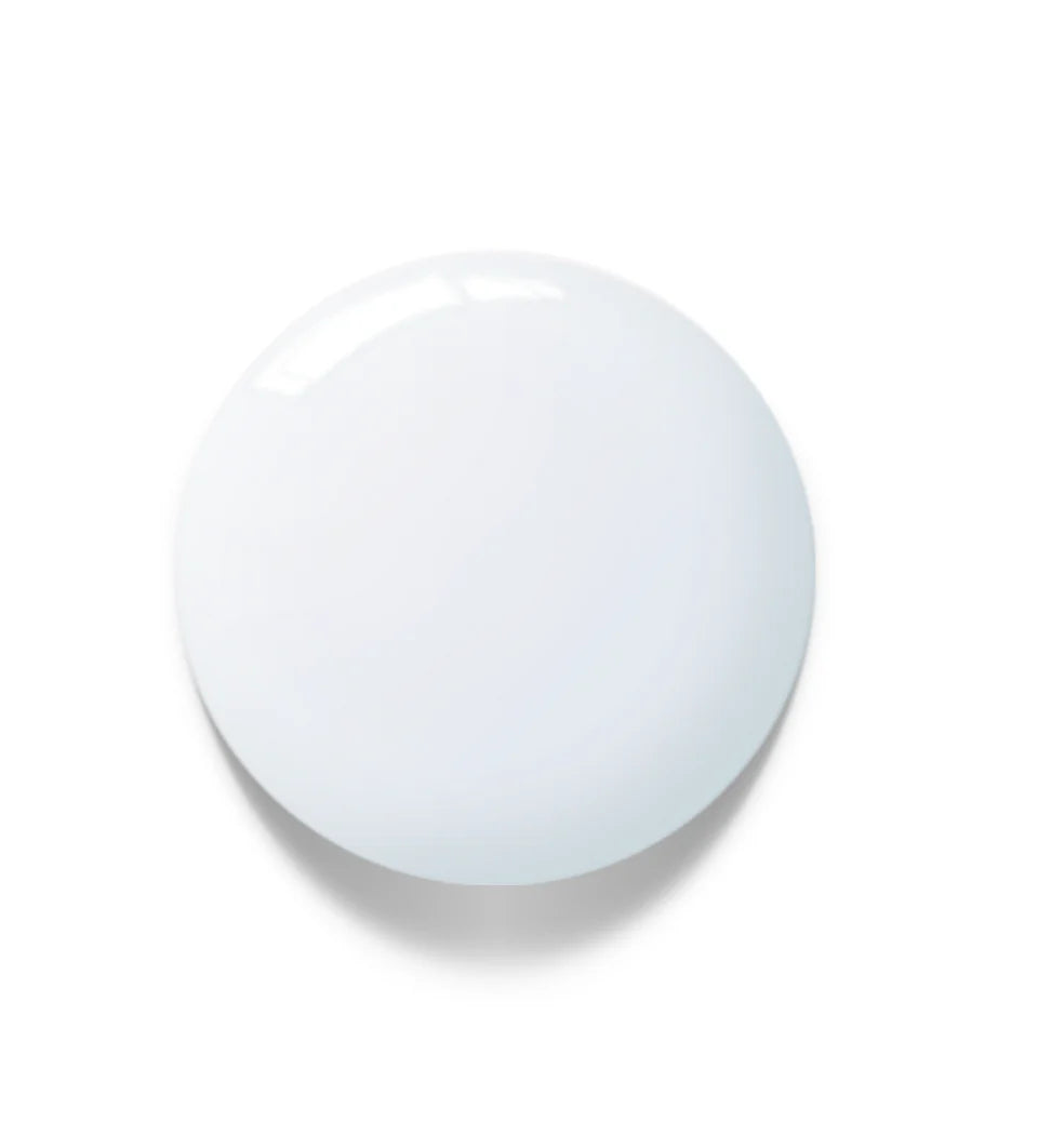 Luxio Soak-Off Gel Polish Polar in 15ml bright white color, featuring a sleek bottle with a clear cap and Luxio branding.