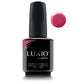 Luxio Soak-Off Gel Polish in Pose color, 15ml bottle, with the Luxio brand label visible on the packaging