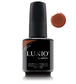 Luxio Soak-Off Gel Polish in Relentless, 15ml bottle, showcasing the vibrant gel color and sleek packaging.