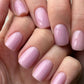 Luxio Shell Luxio Soak-Off Gel Polish in sheer 15ml bottle with a smooth, glossy finish and elegant packaging.