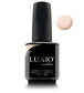 Luxio soak-off gel polish in Shy shade, 15ml bottle, with a smooth, glossy finish and elegant packaging.