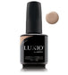 Luxio Sophisto soak-off gel polish in 15ml bottle, deep, rich color with smooth, glossy finish, suitable for professional manicures.