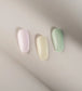 Luxio Luxio Soak-Off Gel Polish Sunny 15ml with light chip design and bright yellow color, perfect for vibrant manicures.