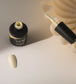 Open bottle of Luxio Sunny soak-off gel polish, 15ml, showing the clear gel inside and the Luxio branding on the label.