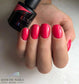 Luxio Soak-Off Gel Polish in Swan 15ml bottle, featuring a sleek black cap and clear label, on a white background.