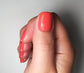 Luxio Soak-Off Gel Polish in Tease, 15ml, featuring a smooth, light pink shade perfect for professional manicure nails.