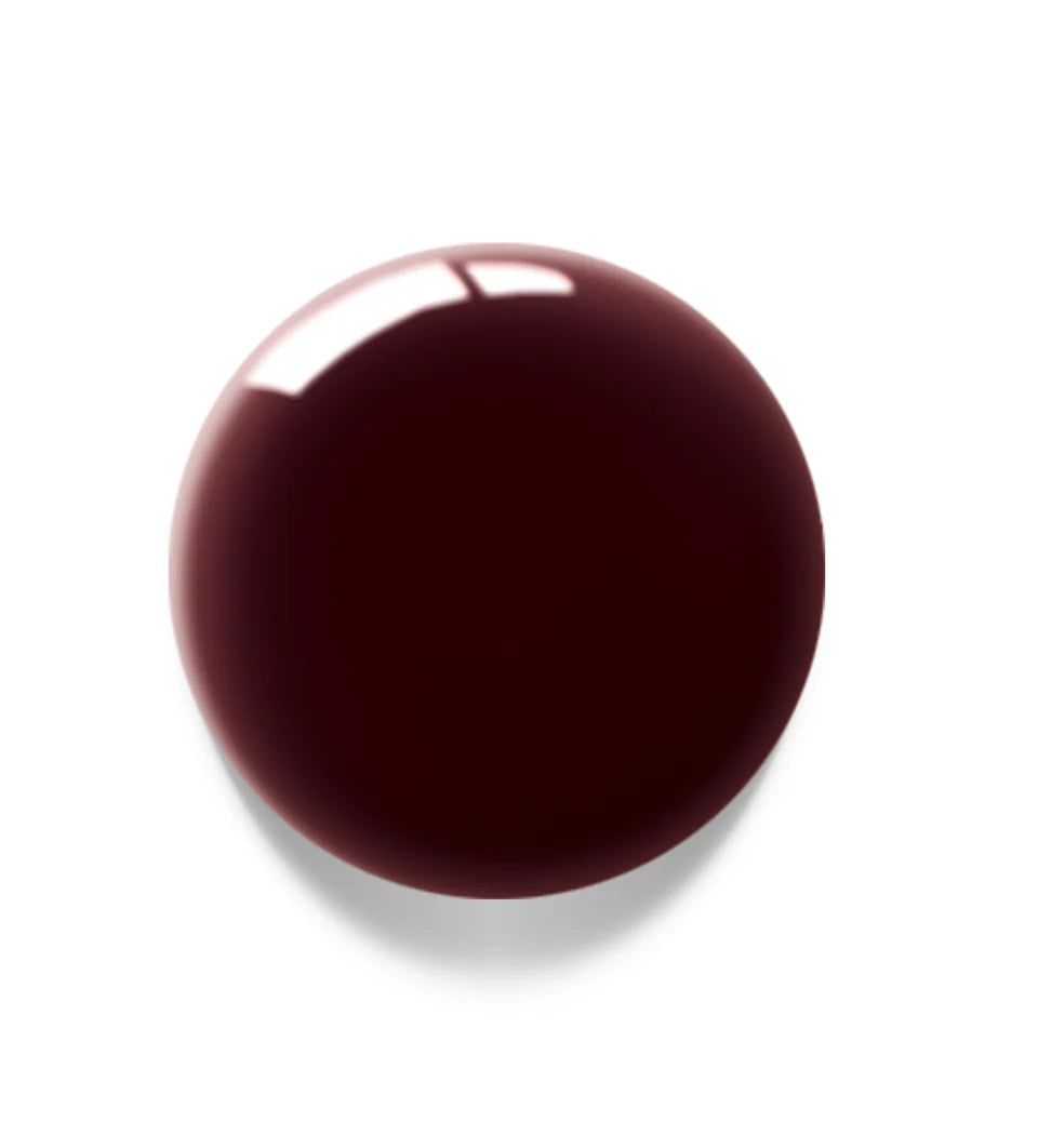 Luxio Soak-Off Gel Polish in Vamp, 15ml, vibrant deep burgundy color, smooth gel finish, for professional manicure and pedicure.