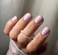 Luxio Soak-Off Gel Polish Vapour Shimmer 15ml bottle with shimmering gel polish, featuring a sleek black cap and clear label.