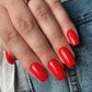 Luxio Luxio Soak-Off Gel Polish Virtue 15ml bottle showing the colorful gel polish inside the transparent container.