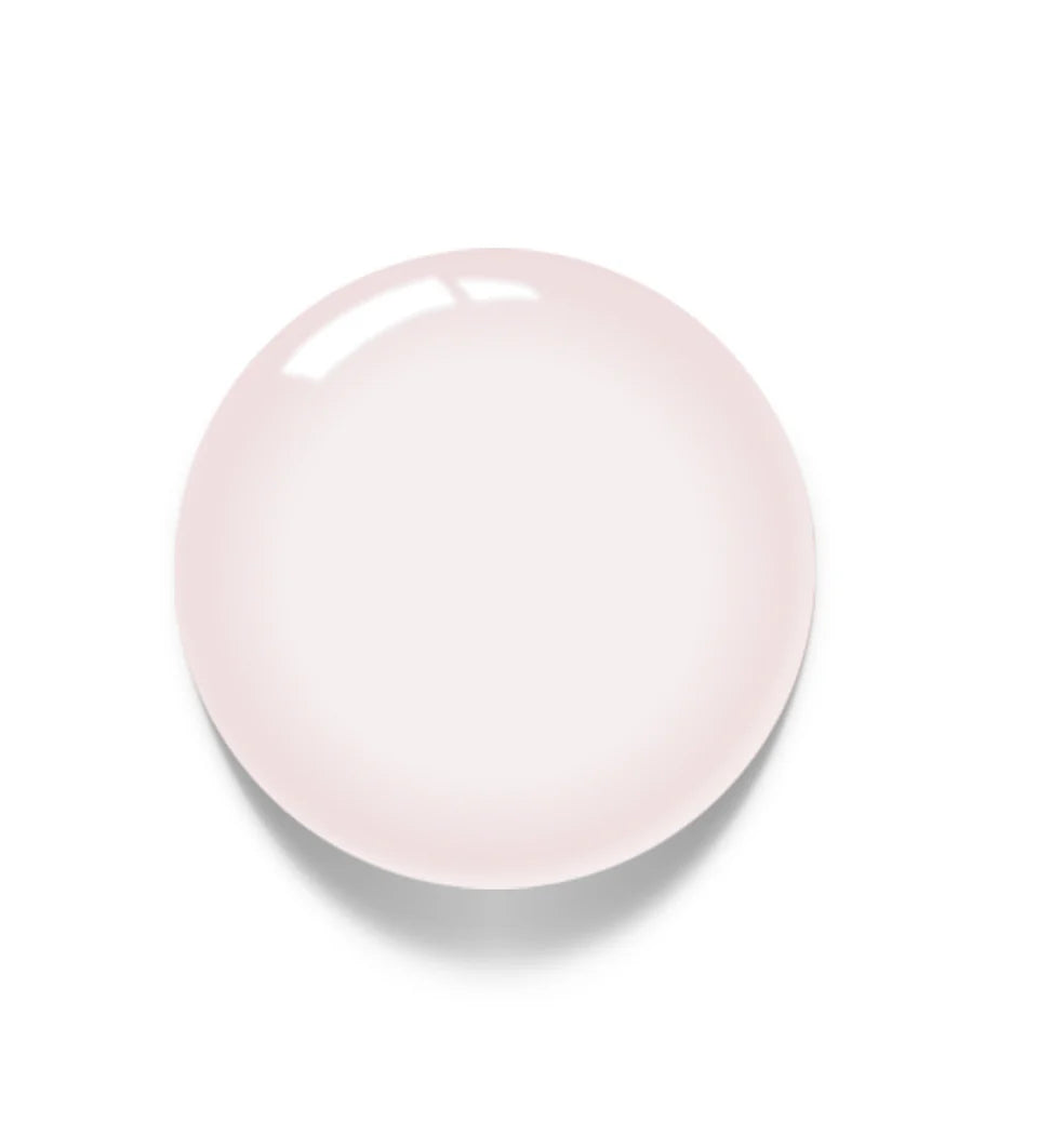 Luxio UV/LED soak off tinted build gel in Devote Shadow, 15ml, visible in a sleek nail polish bottle with a black cap.