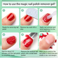 UNS Magic Gel Polish Remover for soak-off gel nails, quick and effective nail tools for easy gel polish removal.