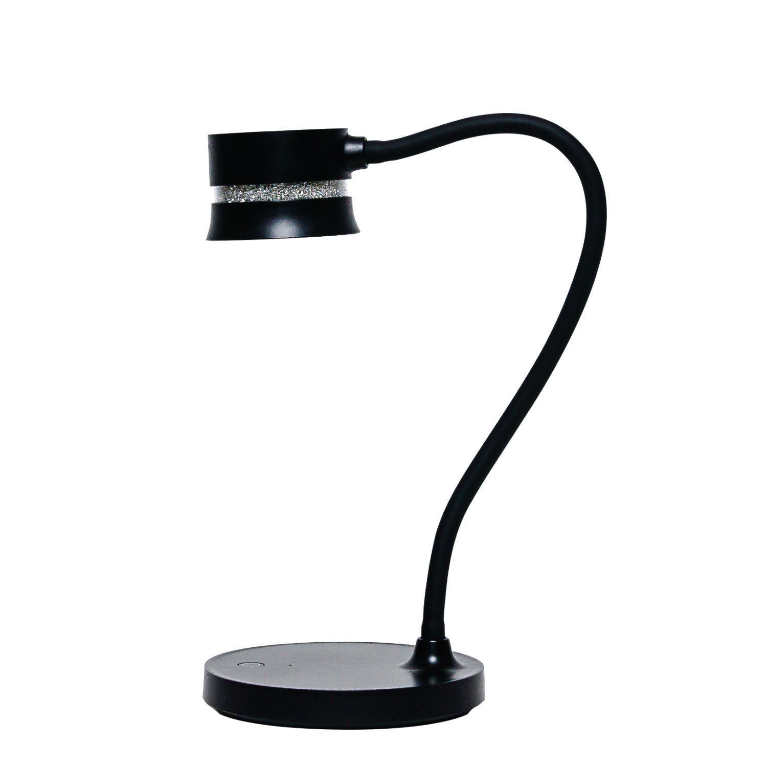 Manipro Glo Duet Portable LED/UV Curing Table Lamp (Black) - Universal Nail Supplies
