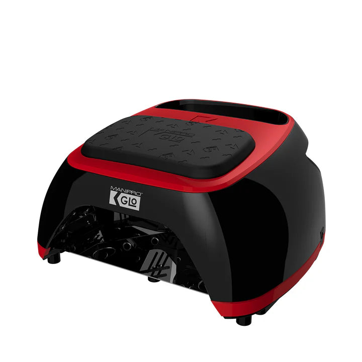 MANIPro Glo Lamp - Black W/ Red Trim - Universal Nail Supplies