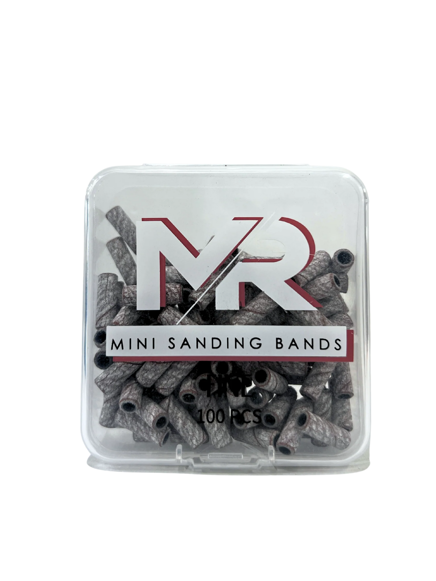 MR Mini Sanding Bands 100ct - Zebra - Universal Nail Supplies