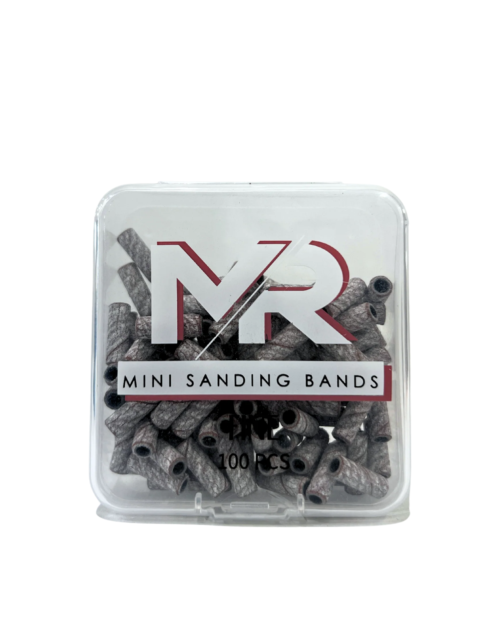 MR Mini Sanding Bands 100ct - Zebra - Universal Nail Supplies