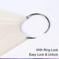 UNS Nail Display Tips Palette with 50 practice manicure tools for nail polish application and nail art practice.
