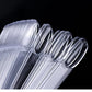 UNS Nail Display Tips Palette with 50 practice manicure tools for nail polish application and nail art practice.