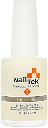 Nail Tek Ridge Filler 2 Foundation - For Soft, Peeling Nails 0.5oz - Universal Nail Supplies