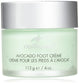 Nailtiques Avocado Foot Cream in a 4-ounce jar, featuring a smooth, creamy texture for moisturizing feet.