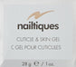 Nailtiques Cuticle and Skin Gel 1 oz in a clear tube with a white cap, designed for nourishing cuticles and skin around nails.
