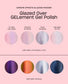 OPI Chrome Powder Pearl nail color in 0.3 oz jar, showcasing shiny, metallic chrome nail finish with pearl effect.