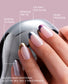OPI Chrome Powder Pearl nail color in a 0.3 oz. jar, showcasing a shimmering chrome effect for powder nail artistry.