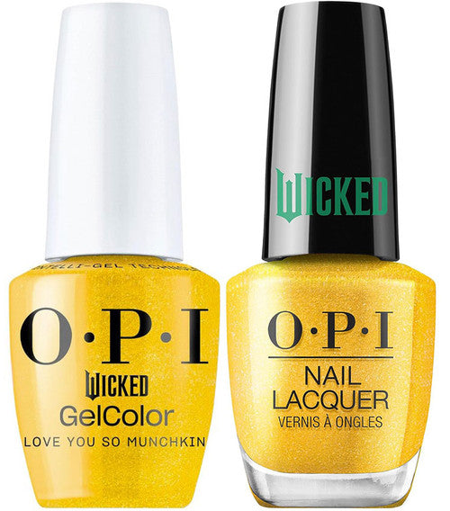 OPI GelColor Intelli-Gel + Matching Lacquer Love You So Munchkin HPR12 - Universal Nail Supplies