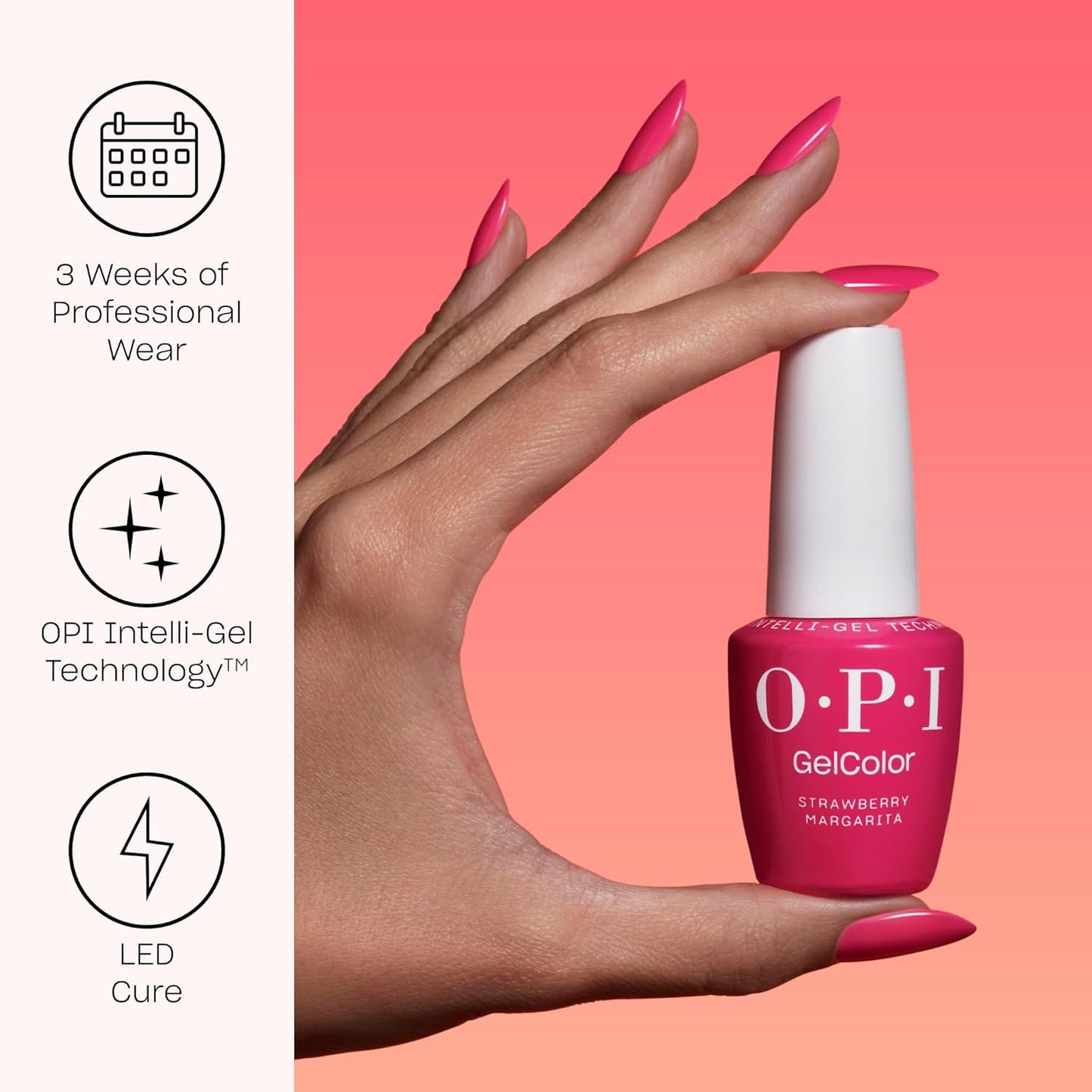 OPI GelColor Intelli-Gel + Matching Lacquer Oz-mazing HPR04 - Universal Nail Supplies