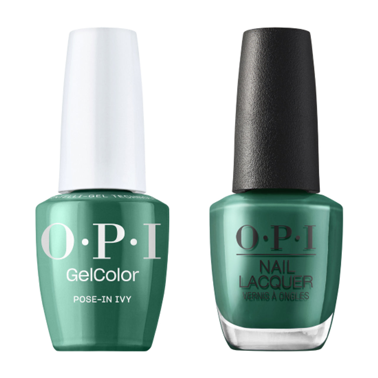 OPI GelColor Intelli-Gel + Matching Lacquer Pose-In Ivy S057 - Universal Nail Supplies