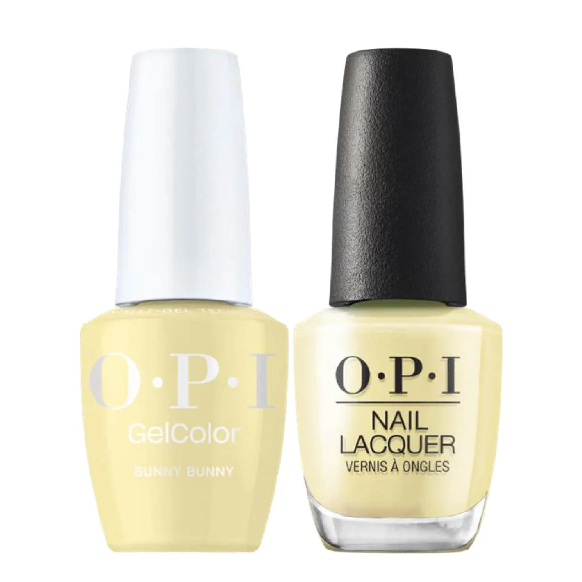 OPI GelColor Intelli-Gel + Matching Lacquer Sunny Bunny GCS069 - Universal Nail Supplies