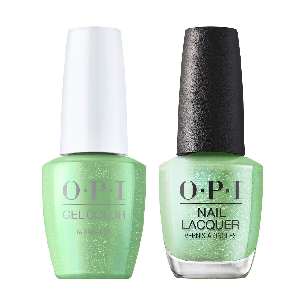 OPI GelColor + Matching Lacquer Taurus-t Me H015 - Universal Nail Supplies