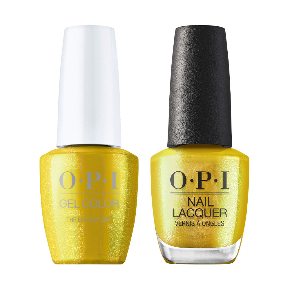 OPI GelColor + Matching Lacquer The Leo-nly One H023 - Universal Nail Supplies