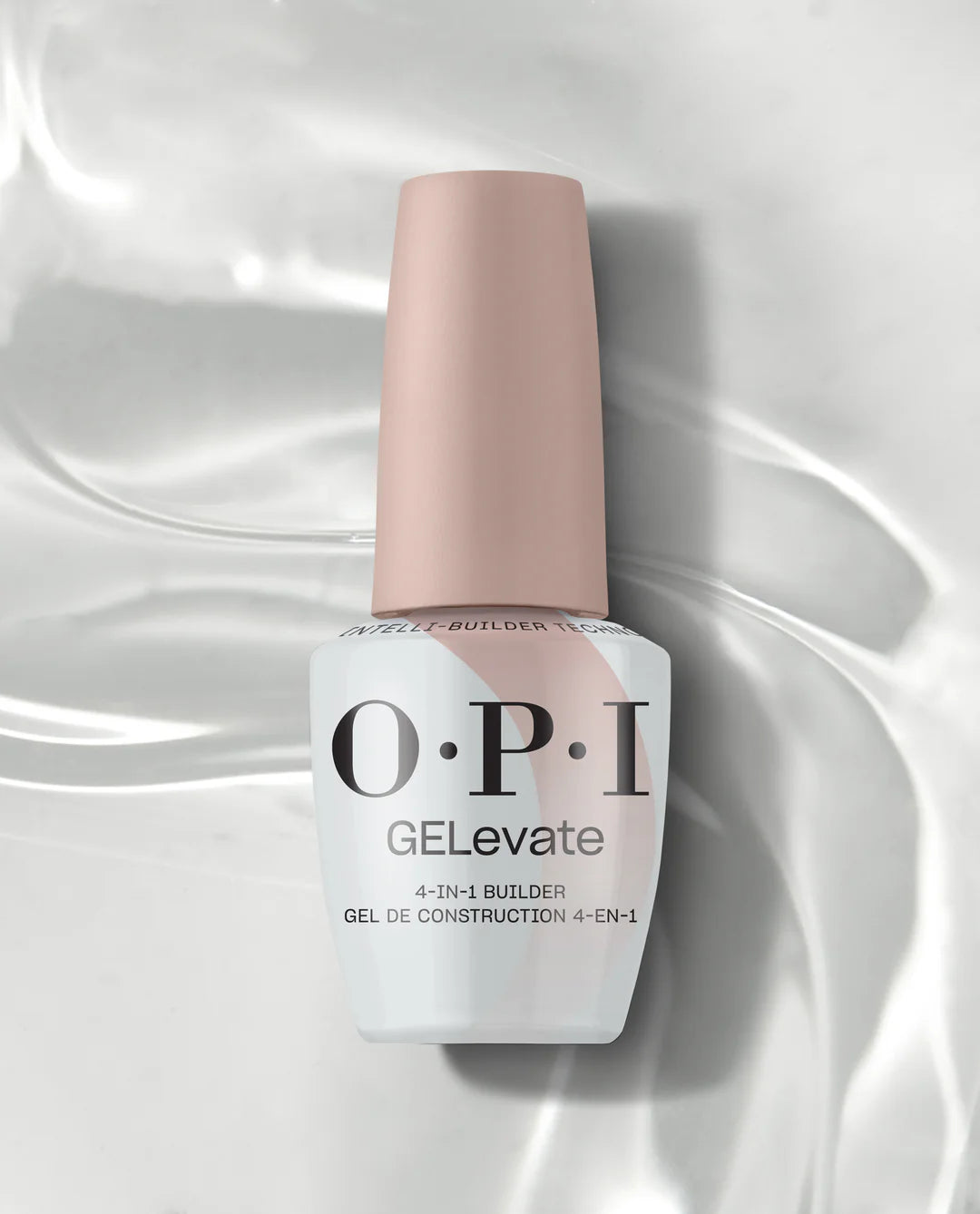 Opi GELevate Builder Gel OPI'm Flawless in 0.5oz jar, clear nail extension and strengthening gel, professional nail product