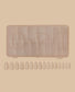 Opi GELevate™ Soft Gel Tips in almond shape, displayed in a clear box, for professional nail enhancements.