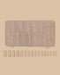 Opi GELevate soft gel tips in coffin shape shown in clear box, ideal for long-lasting nail enhancements.